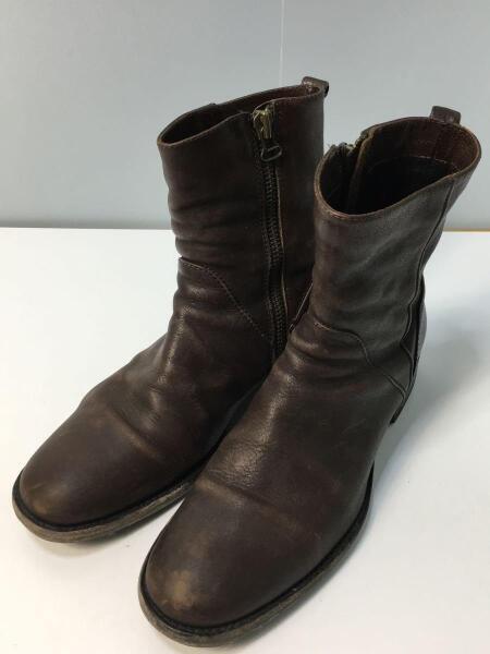 BUTTERO ブッテロ サイドジップ ペコスブーツ 42 ブラウン