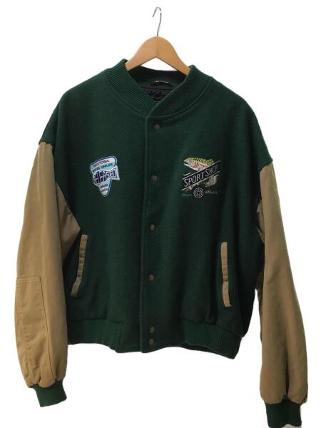 EDDIE BAUER(エディーバウアー) / 80s/黒タグ/スタジャン/ブルゾン/XXL 