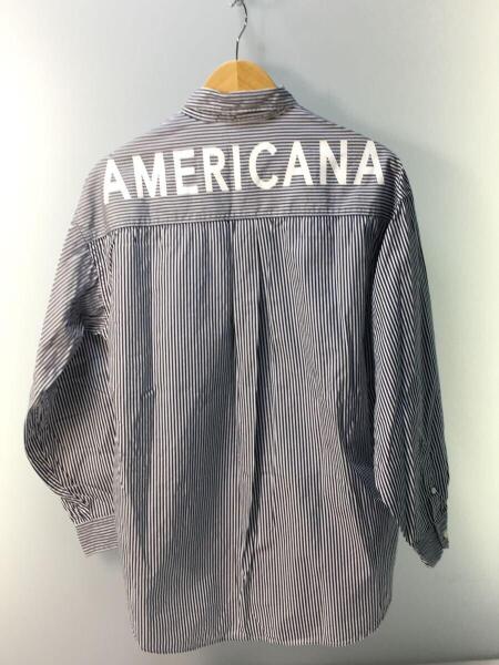Americana(アメリカーナ) / 別注/バックロゴ/長袖シャツ/FREE/コットン 