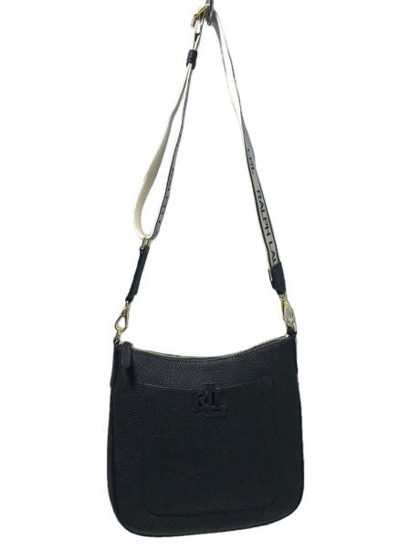 RALPH LAUREN(ラルフローレン) / LRL/ショルダーバッグ/レザー/BLK 