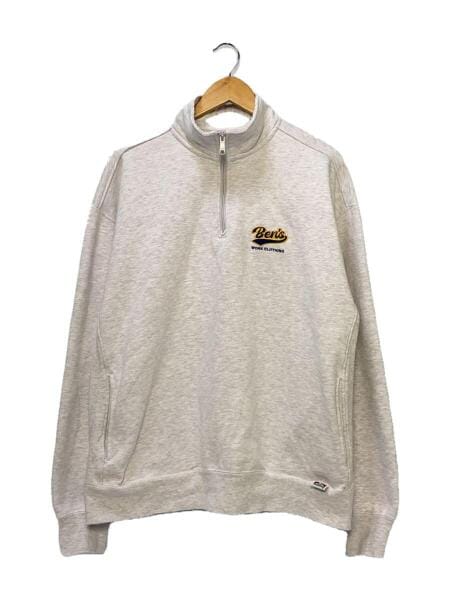 BEN DAVIS(ベンデイビス) / ハーフジップスウェット/XL/コットン/GRY 