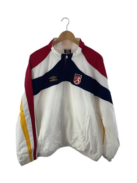 Umbro Supreme ホワイト ナイロンジャケット M