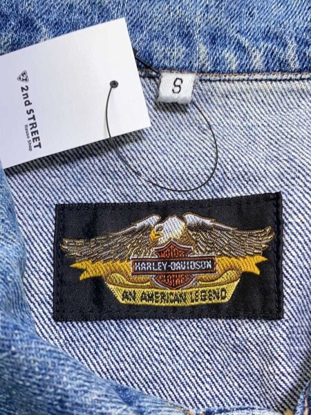 HARLEY DAVIDSON(ハーレーダヴィッドソン) / Gジャン/S/デニム/IDG