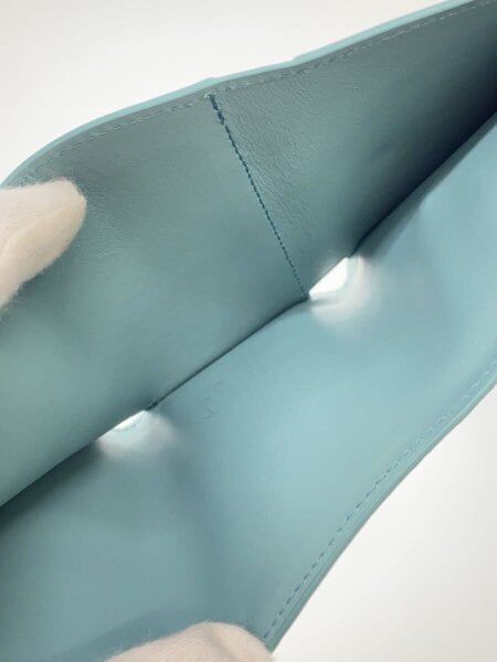 LOEWE / ANAGRAM TRIFOLD WALLET/レザー/BLU/レディース LOEWE(ロエベ) / ANAGRAM TRIFOLD WALLET/レザー/BLU/レディース