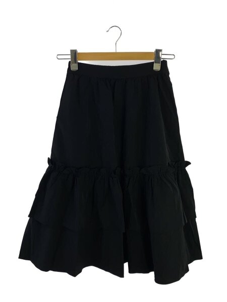 レディース M'S GRACY エムズグレイシー ティアード スカート 36 ブラック