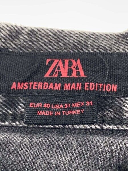 ZARA(ザラ) / AMSTERDAM MAN EDITION BAGGY FIT/30/コットン/GRY/6045 