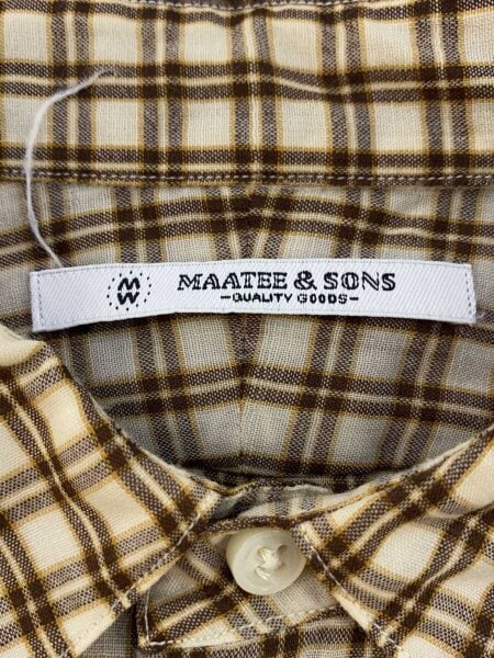 MAATEE&SONS(マーティーアンドサンズ) / H WOOL WORK SHIRTS/長袖 