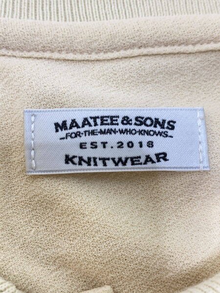MAATEE&SONS(マーティーアンドサンズ) / 強撚POLO/ポロシャツ/3 