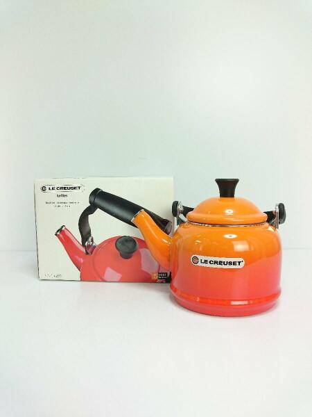 新品未使用 LE CREUSET ルクルーゼ ケトル やかん ポット オレンジ Amazon｜ル・クルーゼ(Le Creuset) ケトル ケトル・コーン