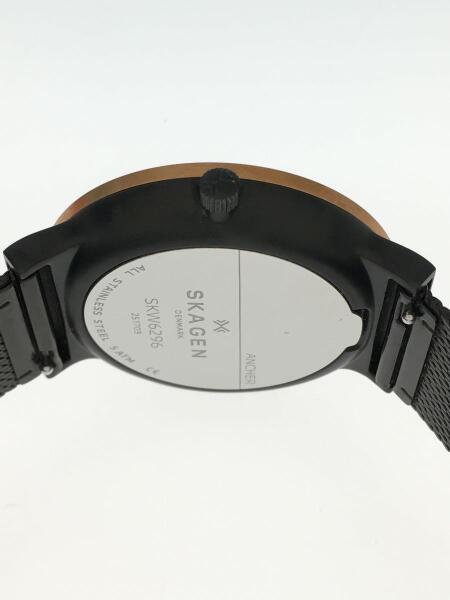 SKAGEN(スカーゲン) / 腕時計/アナログ/BLK/BLK//クォーツ バー 