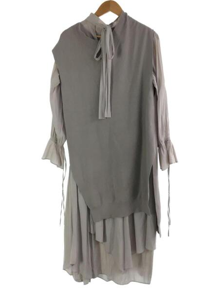 SNIDEL(スナイデル) / ベストセット長袖ワンピース/one/ポリエステル  