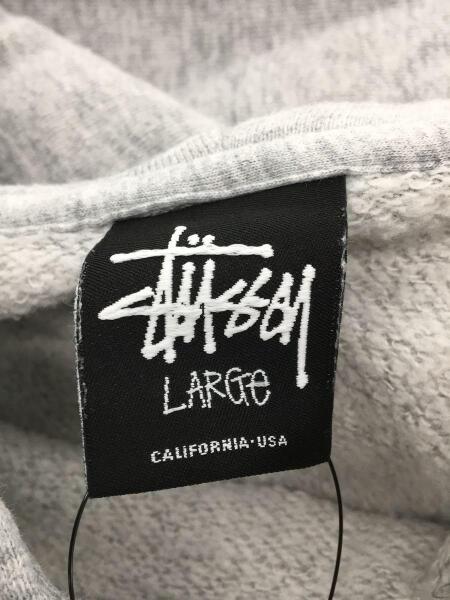 Stussy グレー ブラック グラデーション パーカー STUSSY グラデーション パーカー
