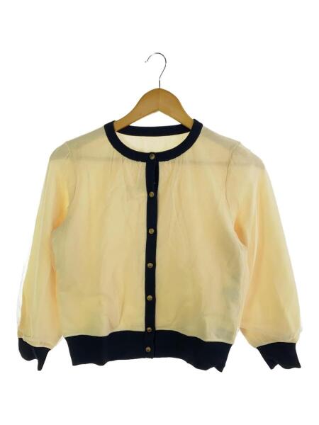 ANAYI(アナイ) / 23AW/チュールレイヤードバイカラーカーディガン(薄手  