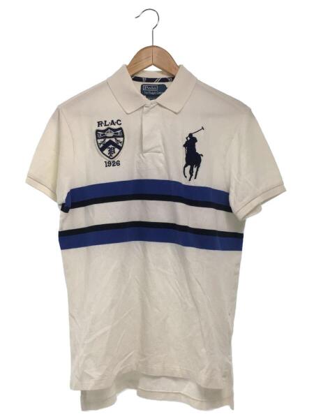 POLO RALPH LAUREN(ポロラルフローレン) / ポロシャツ/M/コットン/WHT 