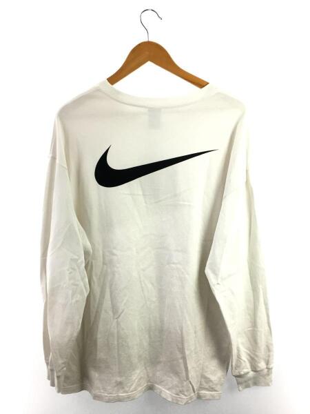 NIKE(ナイキ) / ×STUSSY/長袖Tシャツ/XL/コットン/WHT/プリント/DD3344 