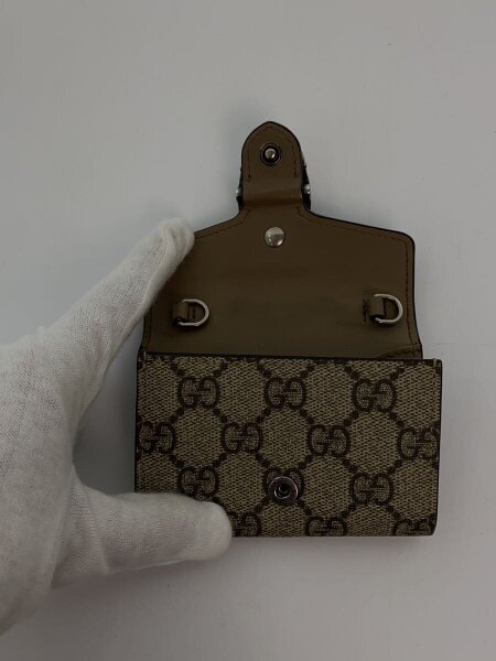 GUCCI(グッチ) / ディオニュソス チェーンコインケース/PVC/BEG 