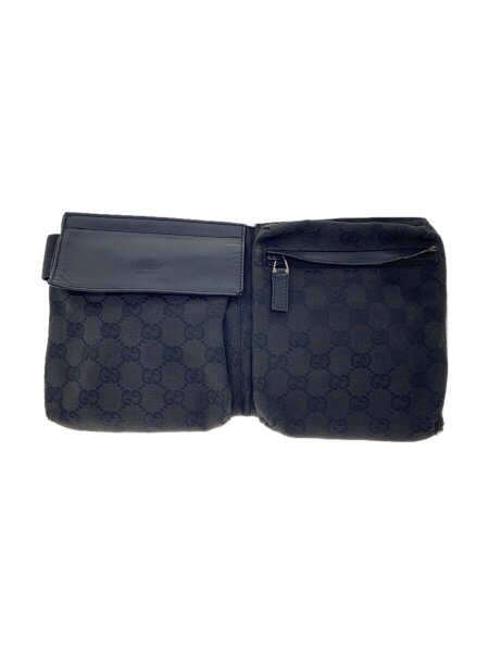 GUCCI(グッチ) / ウエストバッグ_GGキャンバス/キャンバス/BLK | 中古
