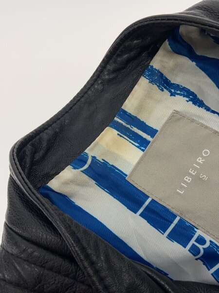 LIBEIRO / ダブルライダースジャケット/S/牛革/BLK/0193302 LIBEIRO(リベイロ) / ダブルライダースジャケット/S/牛革/BLK/0193302