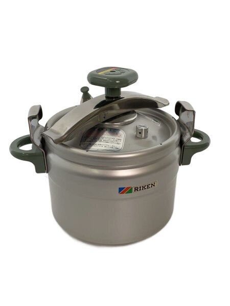 【未使用品】理研 圧力鍋 6L 理研(リケン) / 圧力鍋/容量:6L/SLV/Ri-600 | 中古品の販売・通販なら