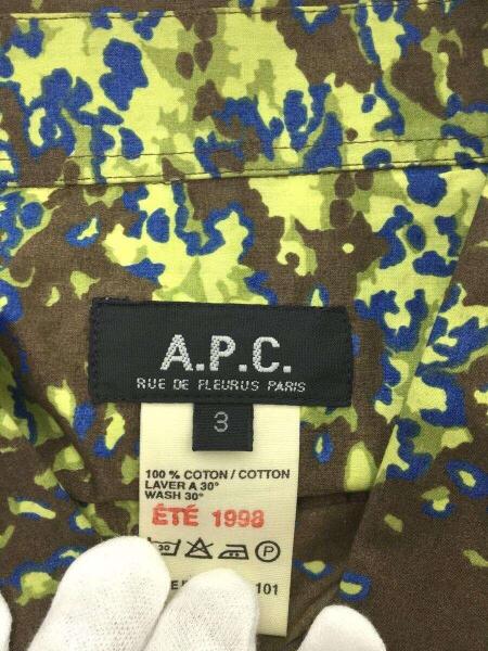 A.P.C.(アーペーセー) / 長袖シャツ/3/コットン/IVO | 古着の販売