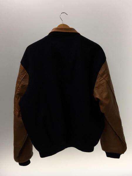 LANDS END(ランズエンド) / スタジャン/XL/ウール/NVY/無地 | 古着の 