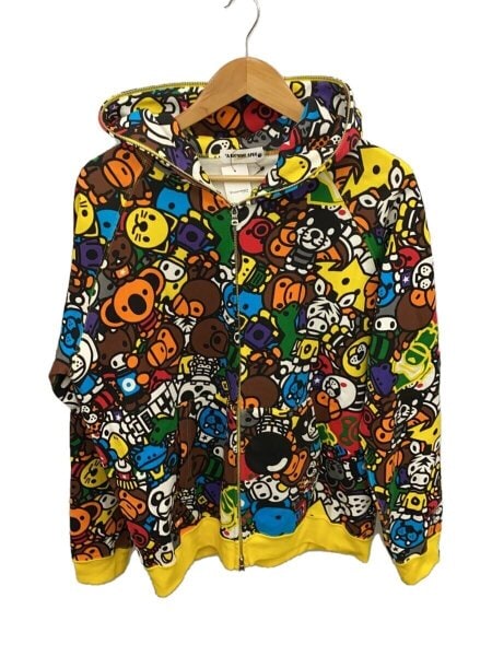 A BATHING APE(アベイシングエイプ) / ジップパーカー/L/コットン 