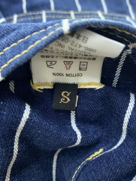 KAPITAL(キャピタル) / ペインターパンツ/1/コットン/NVY/ストライプ