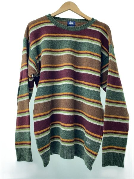 STUSSY(ステューシー) / ニット・セーター(厚手)/L/ウール/マルチ 