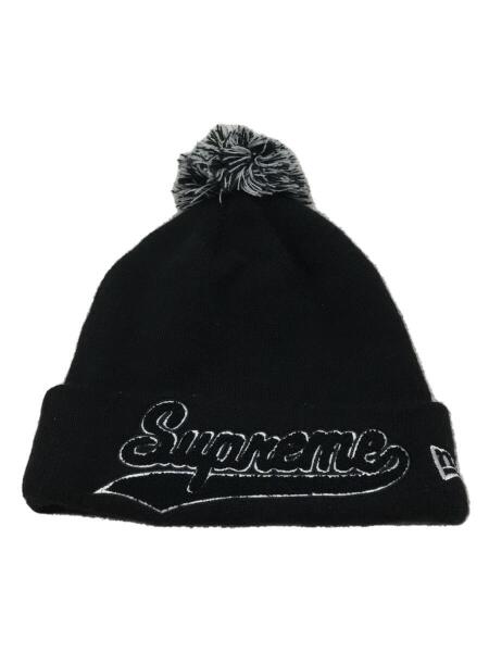 Supreme(シュプリーム) / ×NEWERA/ニットキャップ/--/アクリル/BLK 
