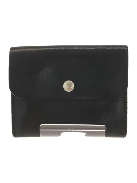 MHL. 黒 レザー 二つ折り財布 MHL. 黒 レザー 二つ折り財布 TOUGH LEATHER | MARGARET HOWELL
