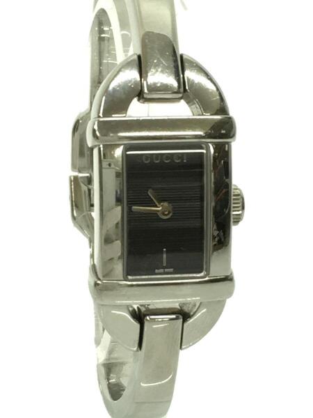 GUCCI グッチ　バングルウォッチ　バンブー　6800L　ブラック GUCCI(グッチ) / バンブーバングル/クォーツ腕時計/アナログ