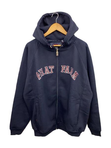 PHAT FARM(ファットファーム) / パーカー/XL/コットン/NVY/無地 | 古着 