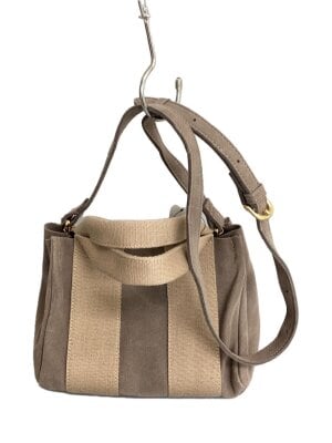 VIOLAd’ORO / バニティーバッグ/2WAY/バッグ/レザー/CML/無地 VIOLAd'ORO(ヴィオラドーロ) / バニティーバッグ/2WAY/バッグ/レザー