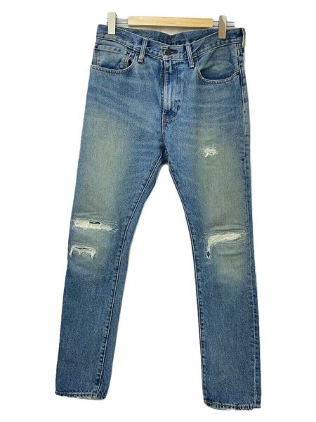 Levi's◇80s/505/黒カン/42TALON/内股シングル/MADE IN USA/34/膝