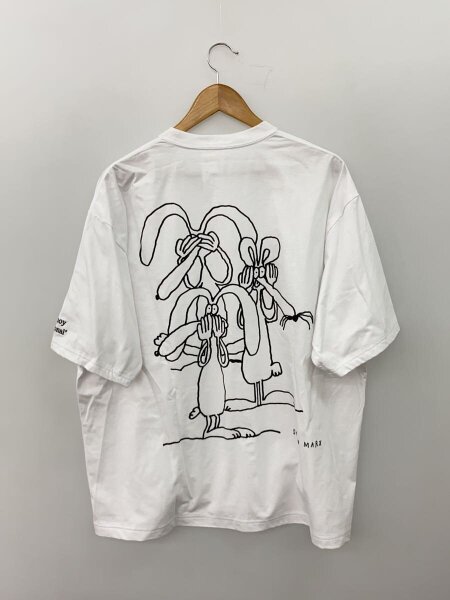 ENNOY(エンノイ) / stefan marx/Tシャツ/XL/コットン/WHT 