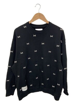 WTAPS(ダブルタップス) / 21AW/OG CREW NECK/4/コットン/ブラック