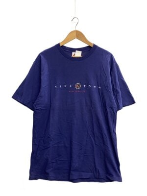 NIKE(ナイキ) / Tシャツ/M/ナイロン/ネイビー/70s/フットボールT