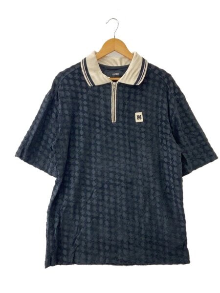 AMIRI(アミリ) / MA QUAD ZIP TOWELING POLO/ポロシャツ/XS/コットン