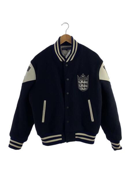 TOMMY HILFIGER(トミーヒルフィガー) / スタジャン/M/コットン/BLK 