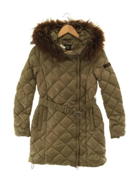 TATRAS カーキ ダウンジャケット ファー付き