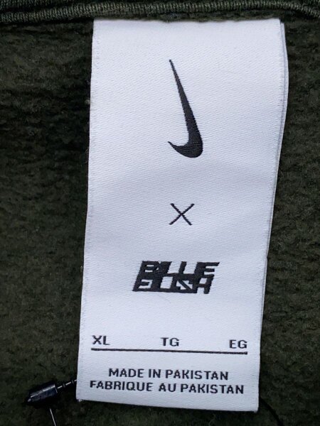 NIKE(ナイキ) / パーカー/XL/コットン/KHK/DQ7751-355/×Billie Eilish