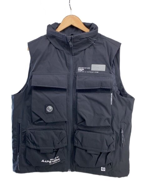 【大セール】A BATTHING APEダウンベスト♢ AAPE BY A BATHING APE(エーエイプバイアベイシングエイプ) / ダウン
