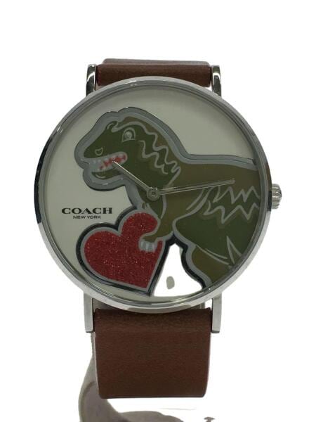 COACH(コーチ) / クォーツ腕時計/アナログ/レザー/14503514/恐竜 