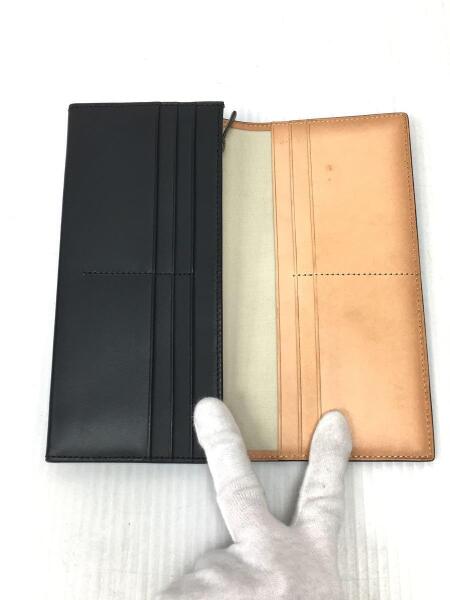 無印良品(ムジルシリョウヒン) / 長財布/レザー/ブラック/ロング