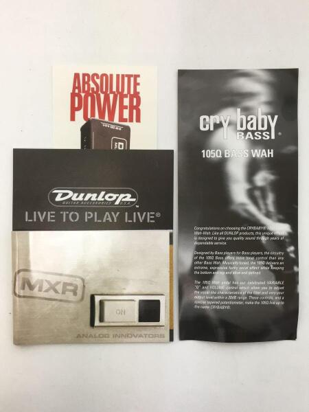 Jim Dunlop(ジムダンロップ) / 105Q CRYBABY BASS WAH 105Q CRYBABY
