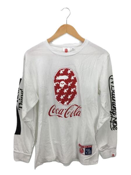 A BATHING APE(アベイシングエイプ) / コカコーラ/ロンT/長袖Tシャツ/M 