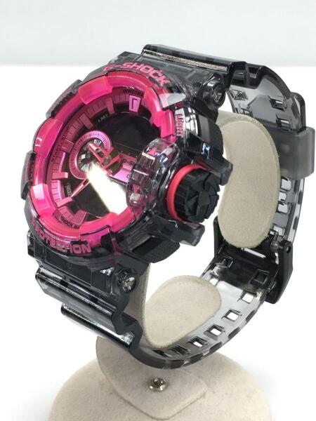 CASIO(カシオ) / クォーツ腕時計・G-SHOCK/デジアナ/ピンク/クリア 