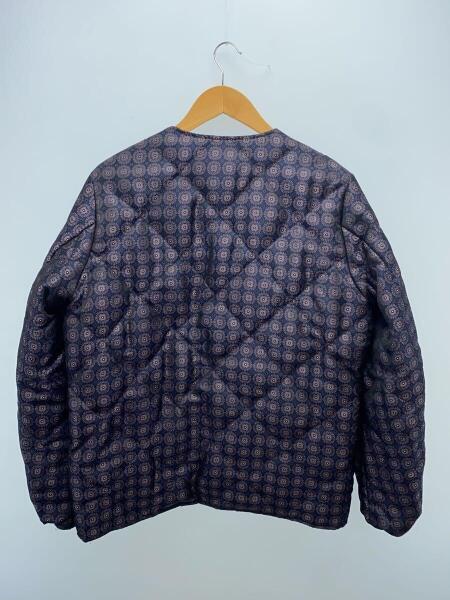 Needles / キルティングジャケット/ダウンジャケット/S/パープル/総柄/ノーカラージャケット Needles(ニードルズ) / キルティングジャケット/ダウンジャケット/S