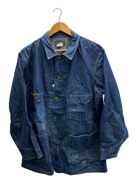 OshKosh B'Gosh カバーオール 44サイズ デニムブルー OSH KOSH オシュコシュ 80〜90年代 USA製 裏キルト付き デニム