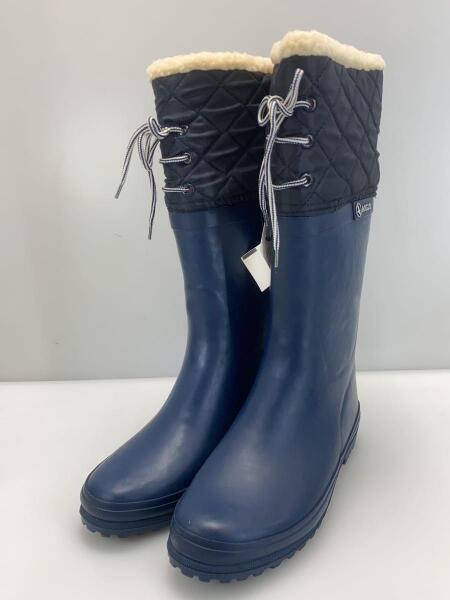 AIGLE(エーグル) / 裏ボアレインブーツ/37/ネイビー | 中古品の販売 